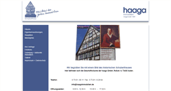 Desktop Screenshot of haagaimmobilien.de